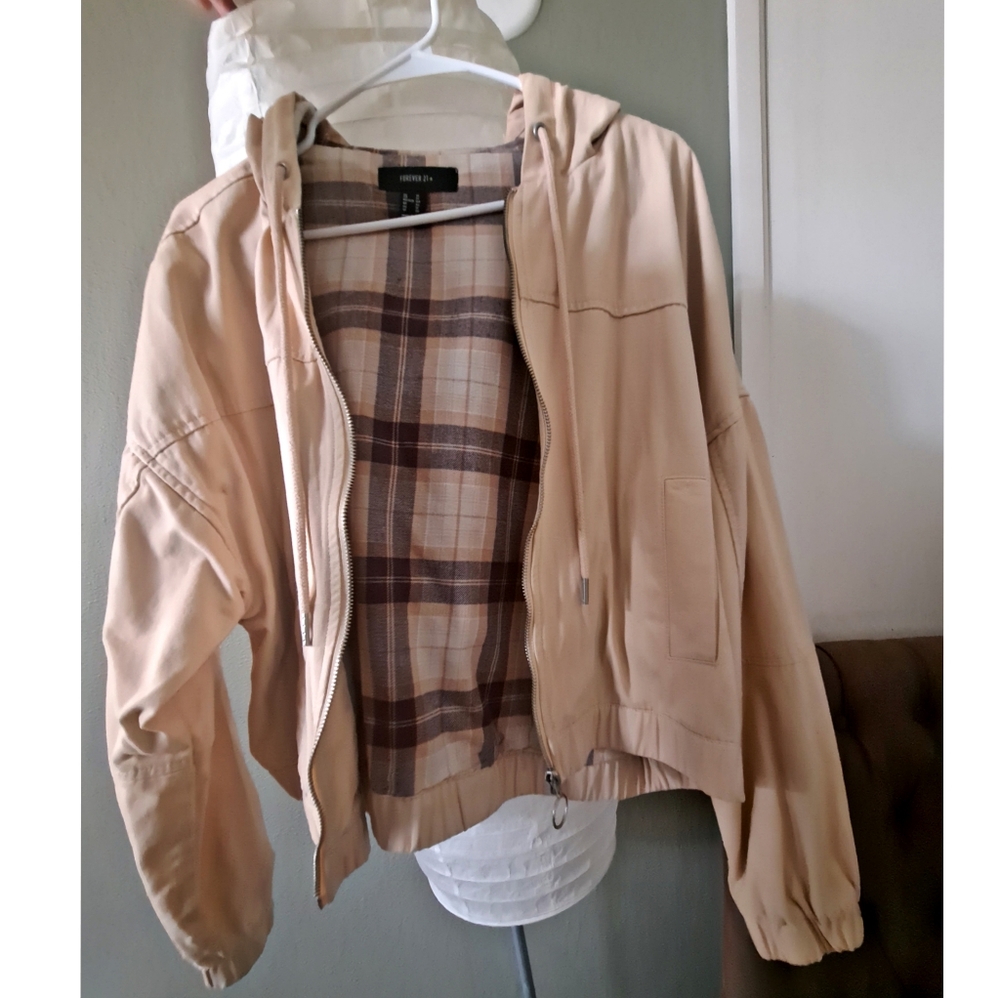 Forever 21 beige jacket
